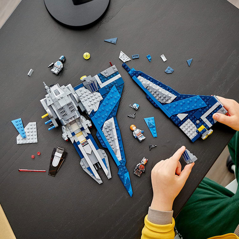 LEGO Star Wars 75316 Mandalorian Starfighter 544 Piece Kit with 3 Minifigures