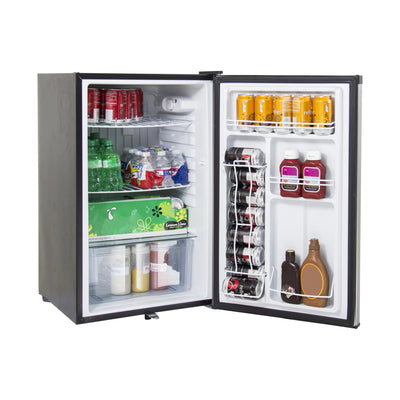 Blaze Grills 4.5 Cubic Foot Outdoor Compact Refrigerator with Recessed Handle