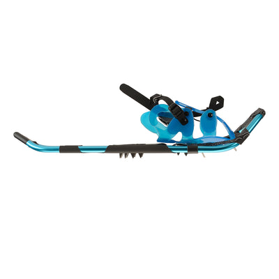 Crescent Moon Adult Womens Athletic Trail Snowshoes with Crampons, Gold 13 Teal