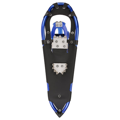 Crescent Moon Athletic All Terrain Recreational Snowshoes for Adults Gold 9 Blue