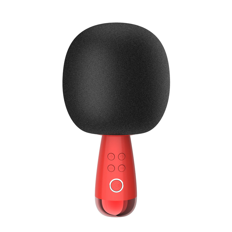 CALF G2 Bluetooth Wireless Portable Handheld Karaoke Microphone & Speaker, Black