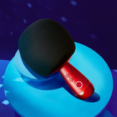 CALF G2 Bluetooth Wireless Portable Handheld Karaoke Microphone & Speaker, Black