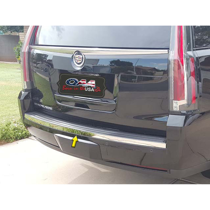 QAA BI55255 1 Piece Stainless Steel Bumper Trim Kit for Cadillac Escalade SUVs