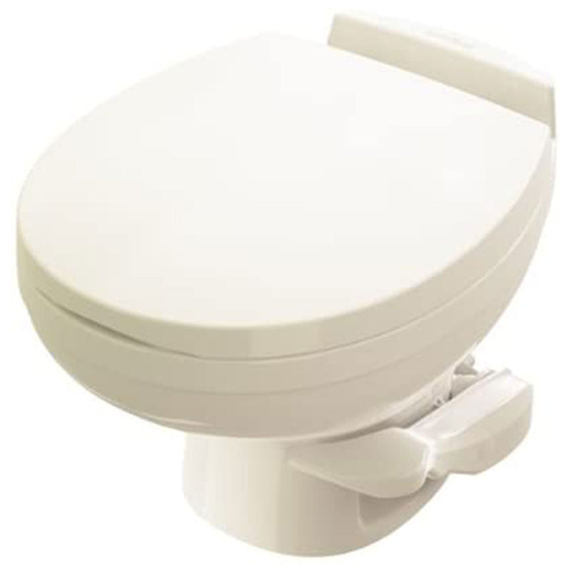 Thetford 42172 Aqua Magic Residence RV Portable Low Profile Travel Toilet, Bone