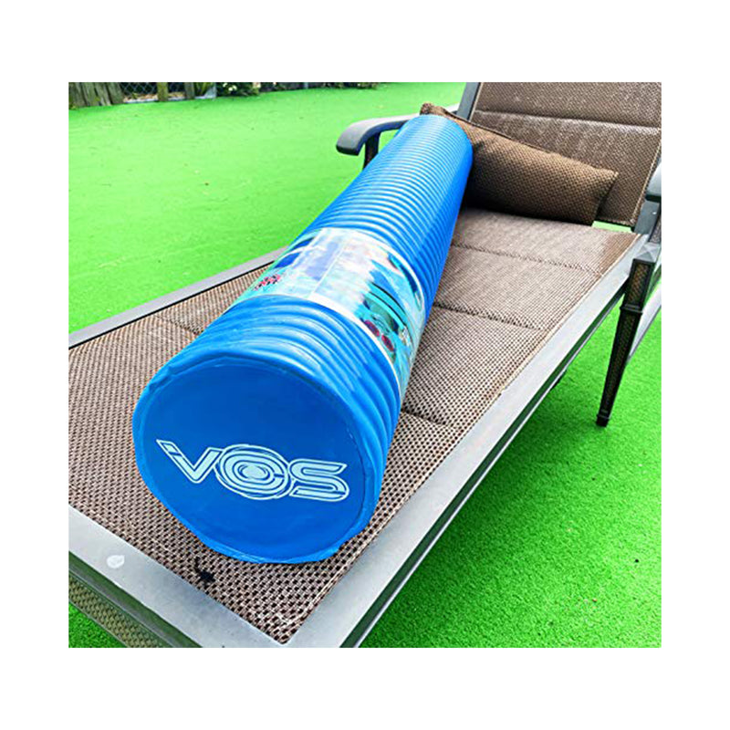 Vos Titan Foam Extra Thick 45 Inch Long Water Swimming Pool Noodle Float, Red