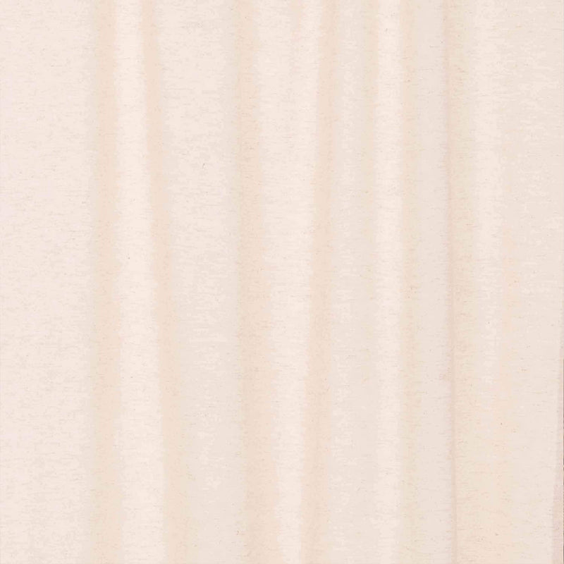 VHC Brands Simple Life Flax Cotton Linen Window Panel Set, Creme (2 Panels)