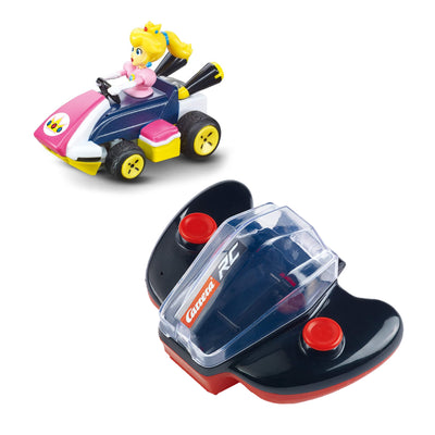 Carrera RC Officially Licensed Nintendo Mario Kart Remote Control Toy Car, Peach