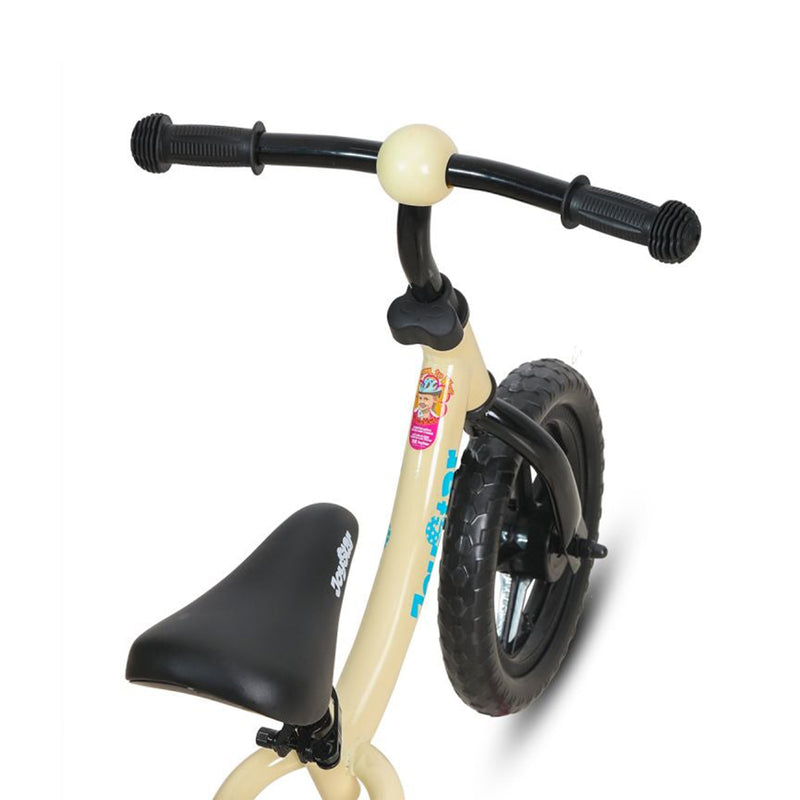 Joystar Marcher 12 Inch Age 1.5 to 5 Kids Toddler Training Balance Bike, Beige