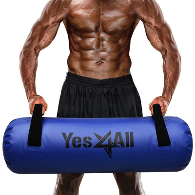 Yes4All 80 Pound Aqua Training Gym Exercise Weight Bag for Full Body Training