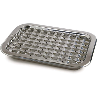 Norpro 2 Piece Stainless Steel Rectangular Oven Roasting Broil Pan and Drip Tray