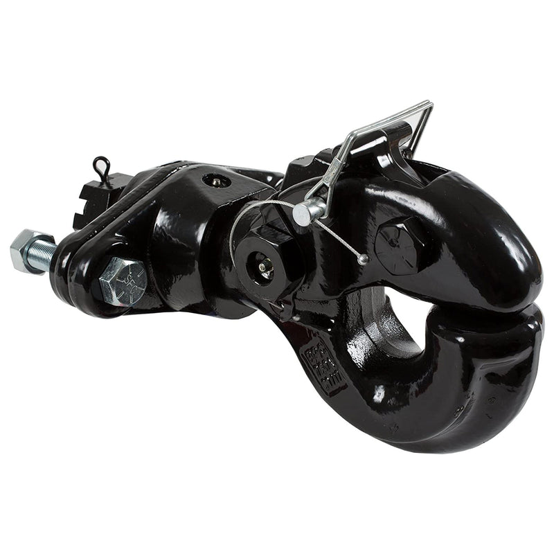 Buyers Products BP760A 30 Ton Capacity Forged Steel Swivel Pintle Hook, Black