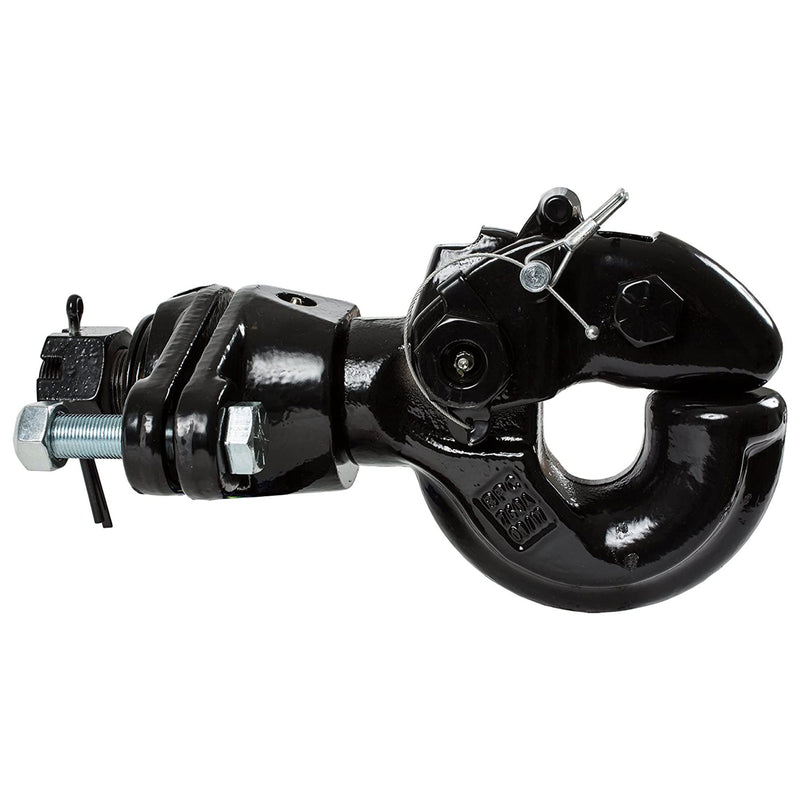 Buyers Products BP760A 30 Ton Capacity Forged Steel Swivel Pintle Hook, Black