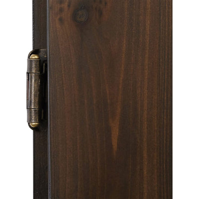 Viper Classic Metropolitan Soft Tip Solid Pine Wood Dartboard Cabinet, Espresso
