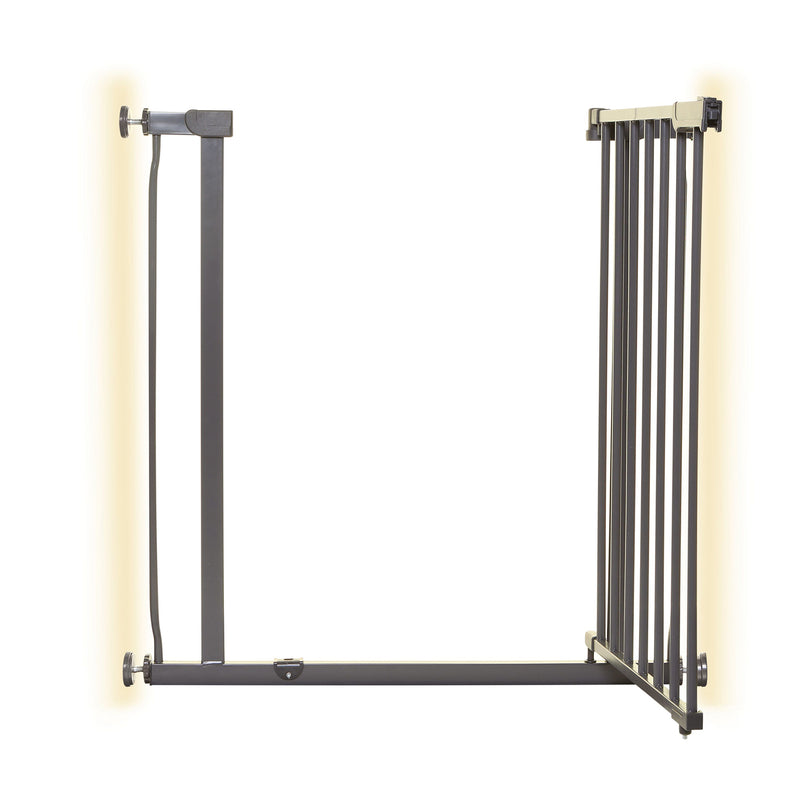 Dreambaby Ava Baby Double Lock Safety Gate for 29.5-33 Inch Openings, Charcoal