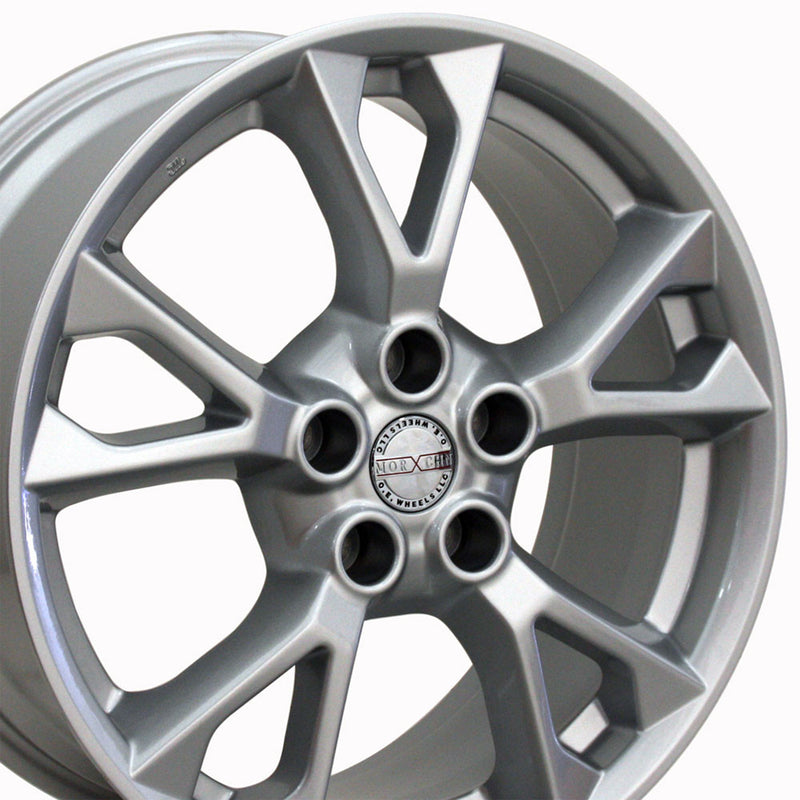 OE Wheels NS21 18x8in Silver Wheel Rim for Nissan Altima, Maxima, & Infiniti Q70