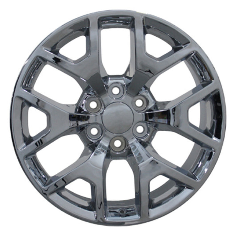 OE Wheels CV92 20 x 9 Inch Chrome Honeycomb Wheel for 1999-2022 GMC Sierra 1500