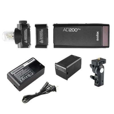 Godox AD200PRO Rechargeable Pocket Flash with Built In 2.4G Wireless X System