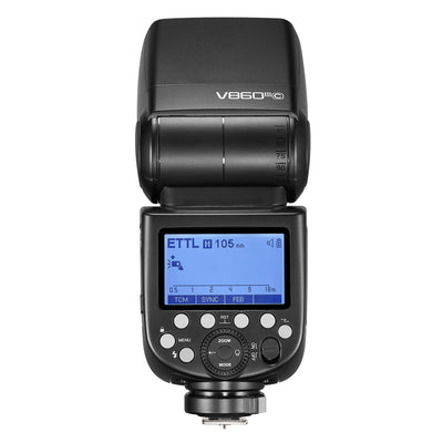 Godox V860IIIC Flash Speedlight Kit with Auto Focus Assist and High-Speed Sync