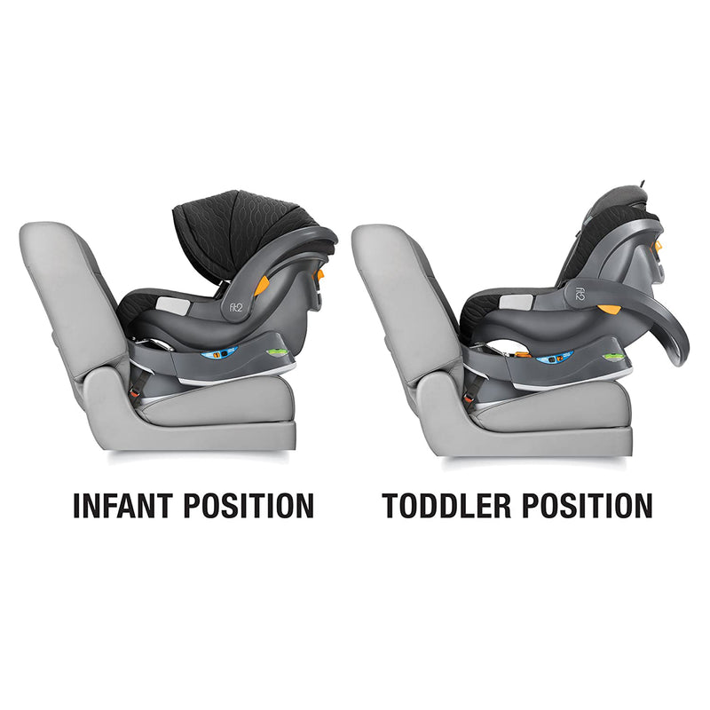 Chicco Fit2 Infant and Toddler Rear Facing Convertible Car Seat w/ Base, Cienna