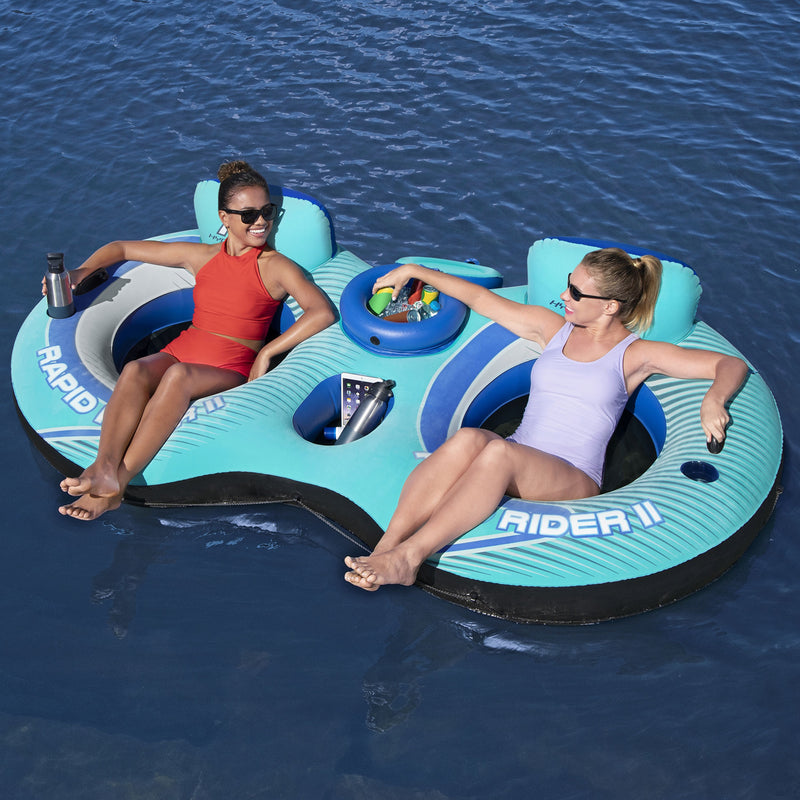 Bestway Hydro Force Comfort Plush Rapid Rider II Inflatable 2 Person River Raft