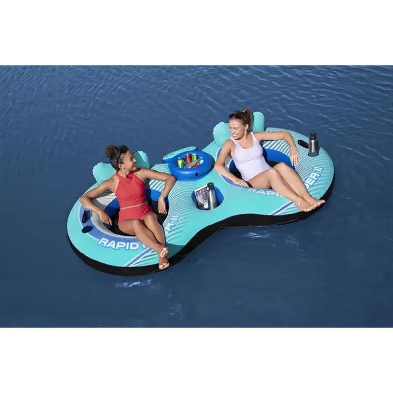 Bestway Hydro Force Comfort Plush Rapid Rider II Inflatable 2 Person River Raft