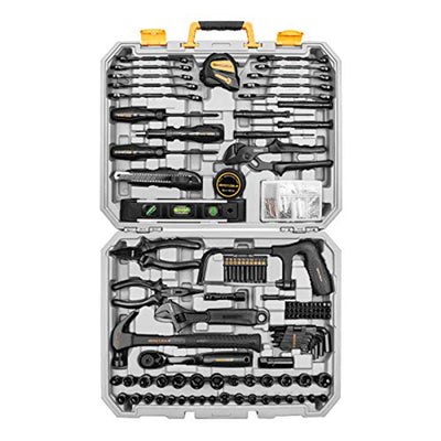 DEKO All In One Auto Repair Multi Tool Kit w/ Storage Case, 218 Piece (Open Box)