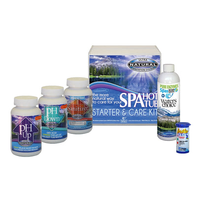 Waters Choice All Natural Spa Start Up and Water Maintenance Kit, 1 Month Supply