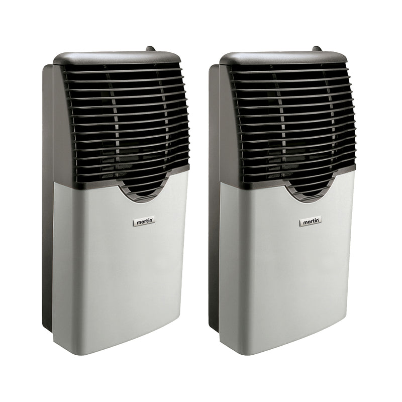 Martin Direct Vent Propane Wall Heater w/ Built In Thermostat, 8,000 BTU, 2 Pack