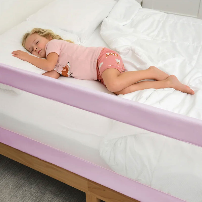 Venice Child Dream Catcher 59.1 x 19.1 Inch Extra Long Toddler Bed Rail, Purple