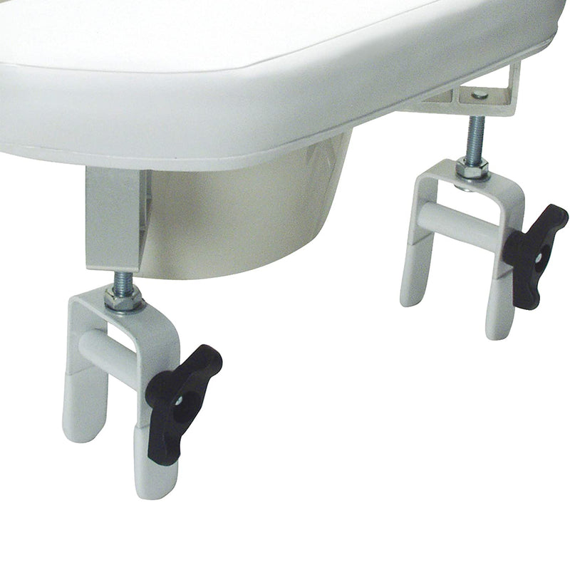 Graham Field Lumex Adjustable Multi Position Padded and Raised Open Toilet Seat