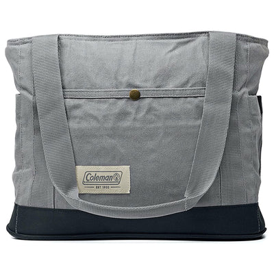 Coleman Backroads 24 Can Leakproof Insulated Cooler Tote Bag, Gray (Open Box)