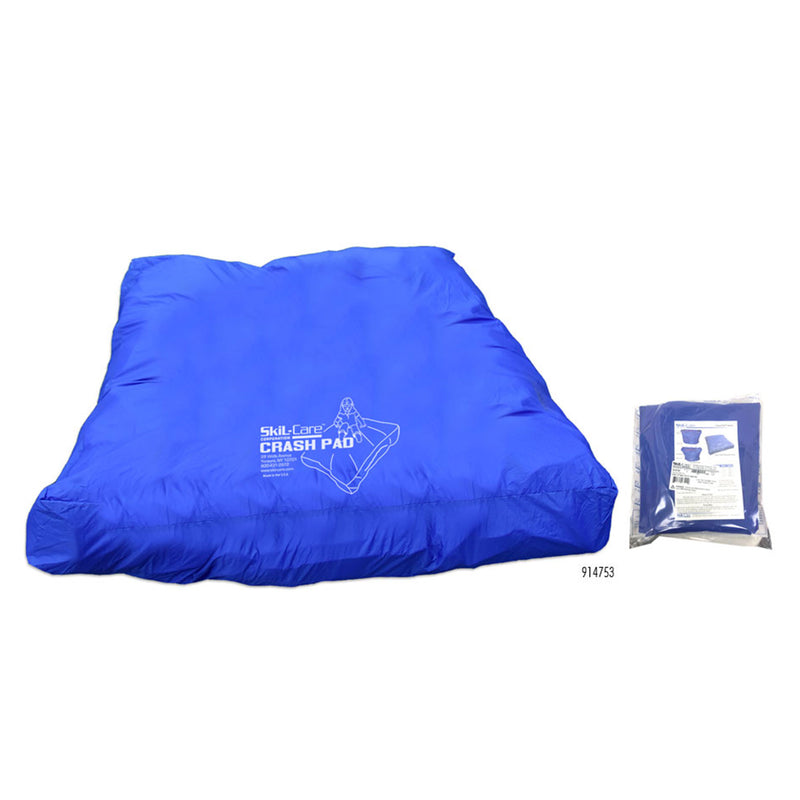 Skil-Care 3 Ft x 4 Ft Sensory Crash Pad w/ Nylon Cover for Kids and Adults, Blue