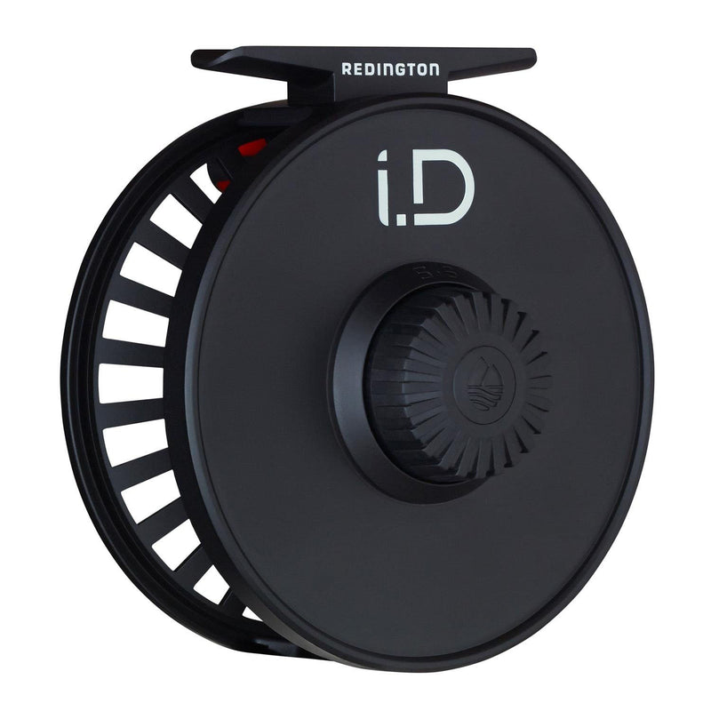 Redington iD Smooth Prespooled Personalized Large 7/8/9 Fly Fishing Reel, Black