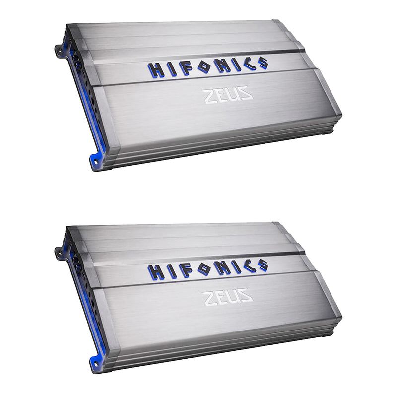 Hifonics ZG-3200.1D 3200W Max Class D Monoblock Car Audio Amplifier (2 Pack)