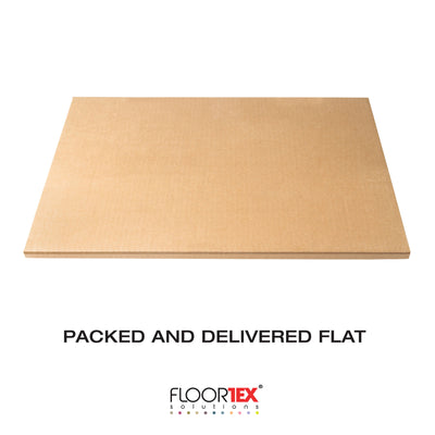 Floortex Megamat 47x35 In Extra Thick Chair Mat for Low and Medium Pile Carpets