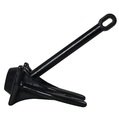 Extreme Max 3006.6521 BoatTector Vinyl Coated 10 Pound Cast Iron Navy Anchor