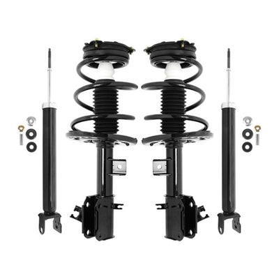 Unity Automotive Complete Front and Rear Strut Kit for 2013-2015 Nissan Altimas