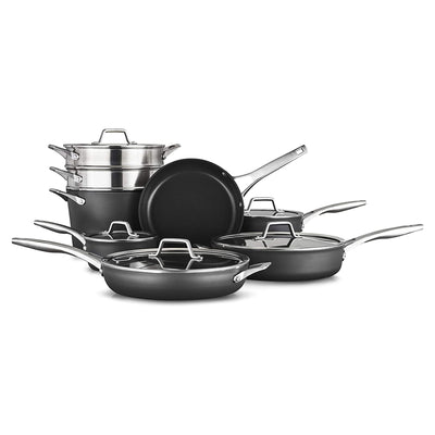 Calphalon 13-Pc Nonstick Cookware Set, Stay-Cool Handles, Black (Open Box)