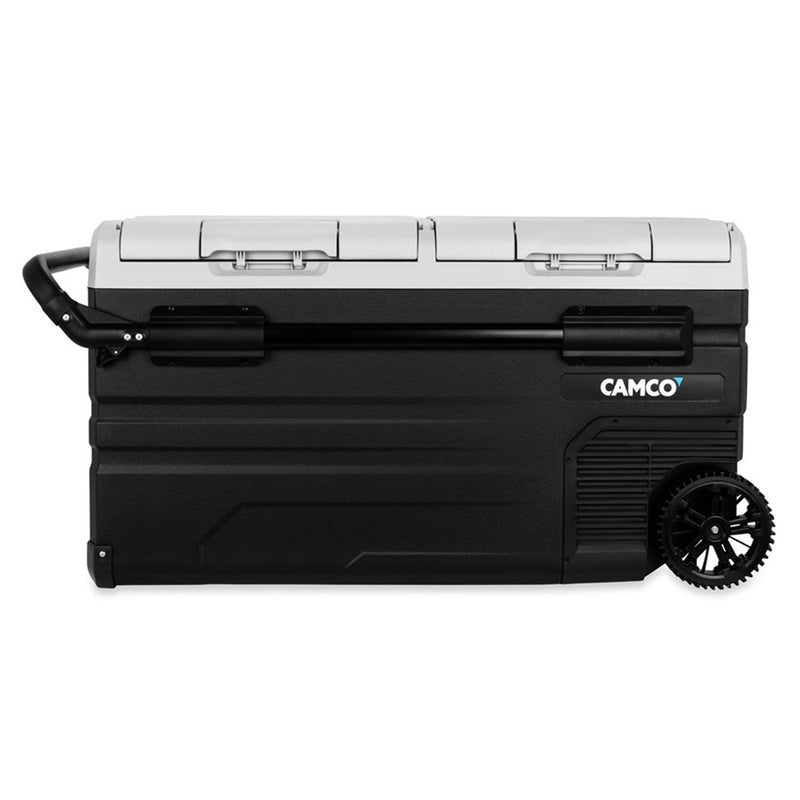 Camco CAM-750 75 Liter Portable Compact Refrigerator with Dual Zone Cooling