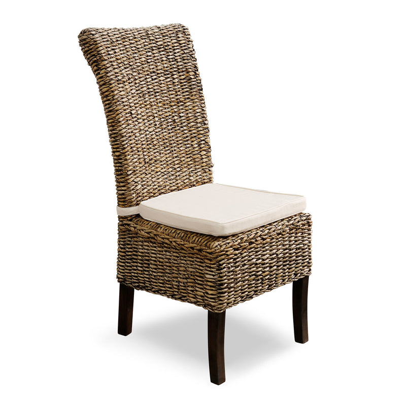 StyleCraft Dining Chair w/Natural Finish, Hardwood Frame, & Cushion (Open Box)