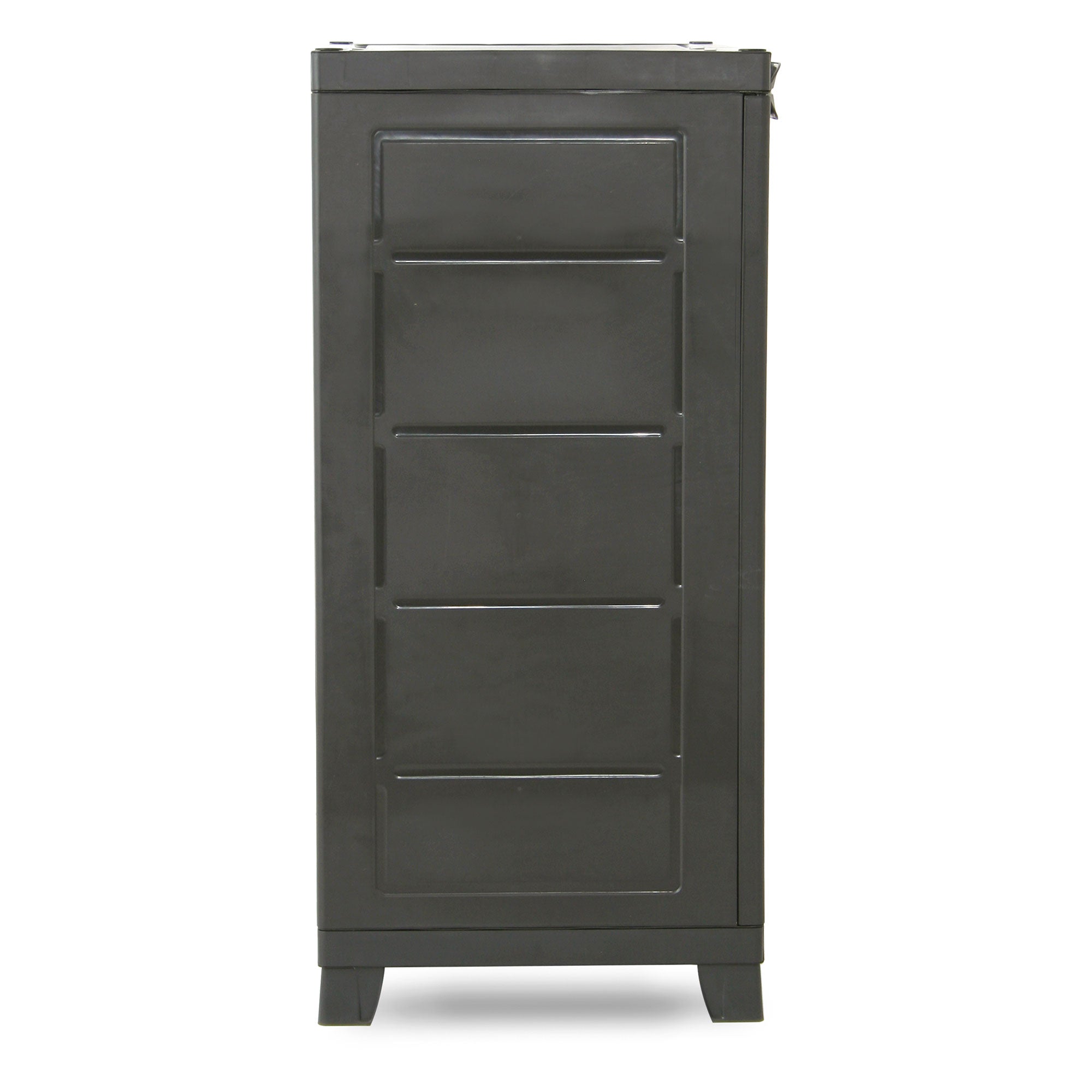 RAM Quality Products ELITE Adjustable 2 Shelf Storage Utility Cabinet, Dark Gray - VMInnovations
