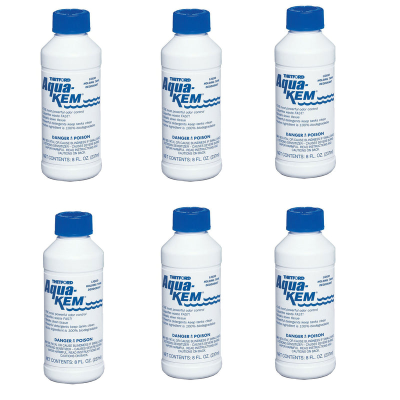 Thetford Aqua Kem Liquid Bottle RV Holding Tank Odor Deodorizer (12 Pack)