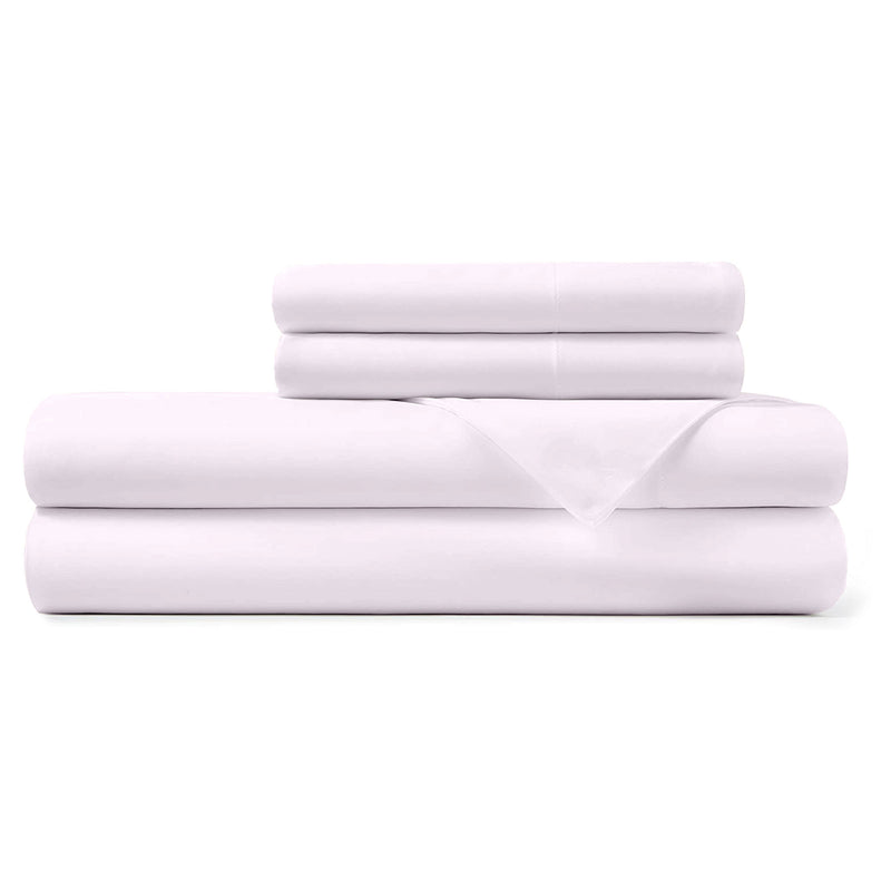 Hotel Sheets Direct Bamboo 4 Piece Sheet Set with Pillowcases, Full (Open Box)