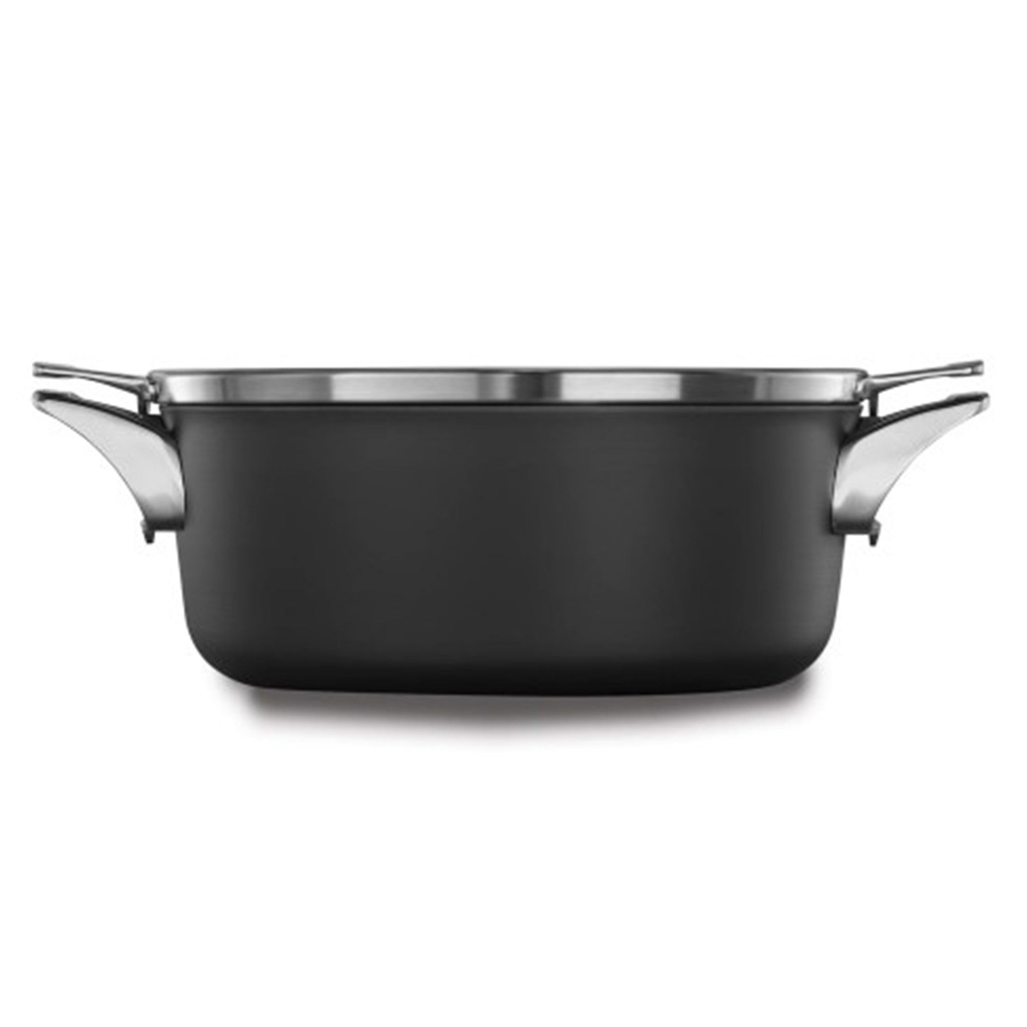 Calphalon Premier Space Saving 5 Quart Hard-Anodized Nonstick Dutch Oven w/Lid - VMInnovations
