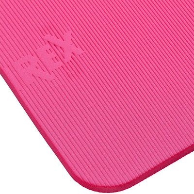 Airex Fitline Foam Fitness Mat for Gym Use, Yoga & Pilates, Pink (Open Box)