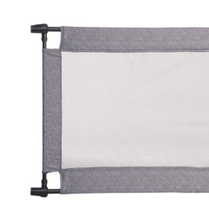 Evenflo Soft & Wide 60" x 27" Portable Polyester Indoor Baby or Pet Gate, Emery - VMInnovations