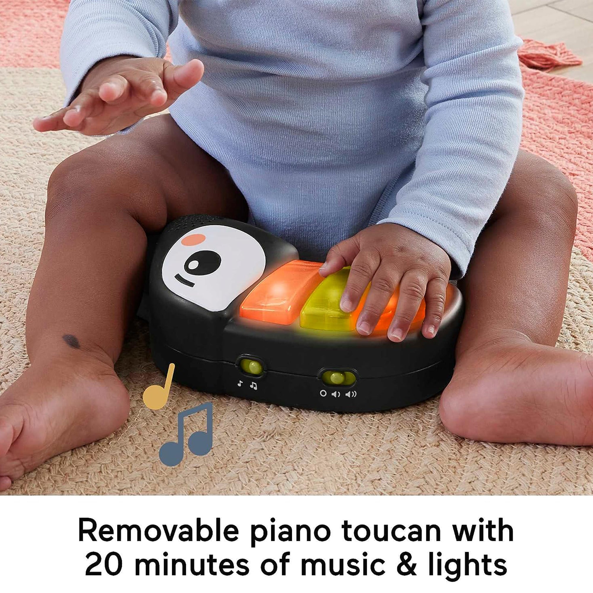 Fisher-Price Palm Paradise Jumperoo Baby Activity Center with Lights & Music - VMInnovations