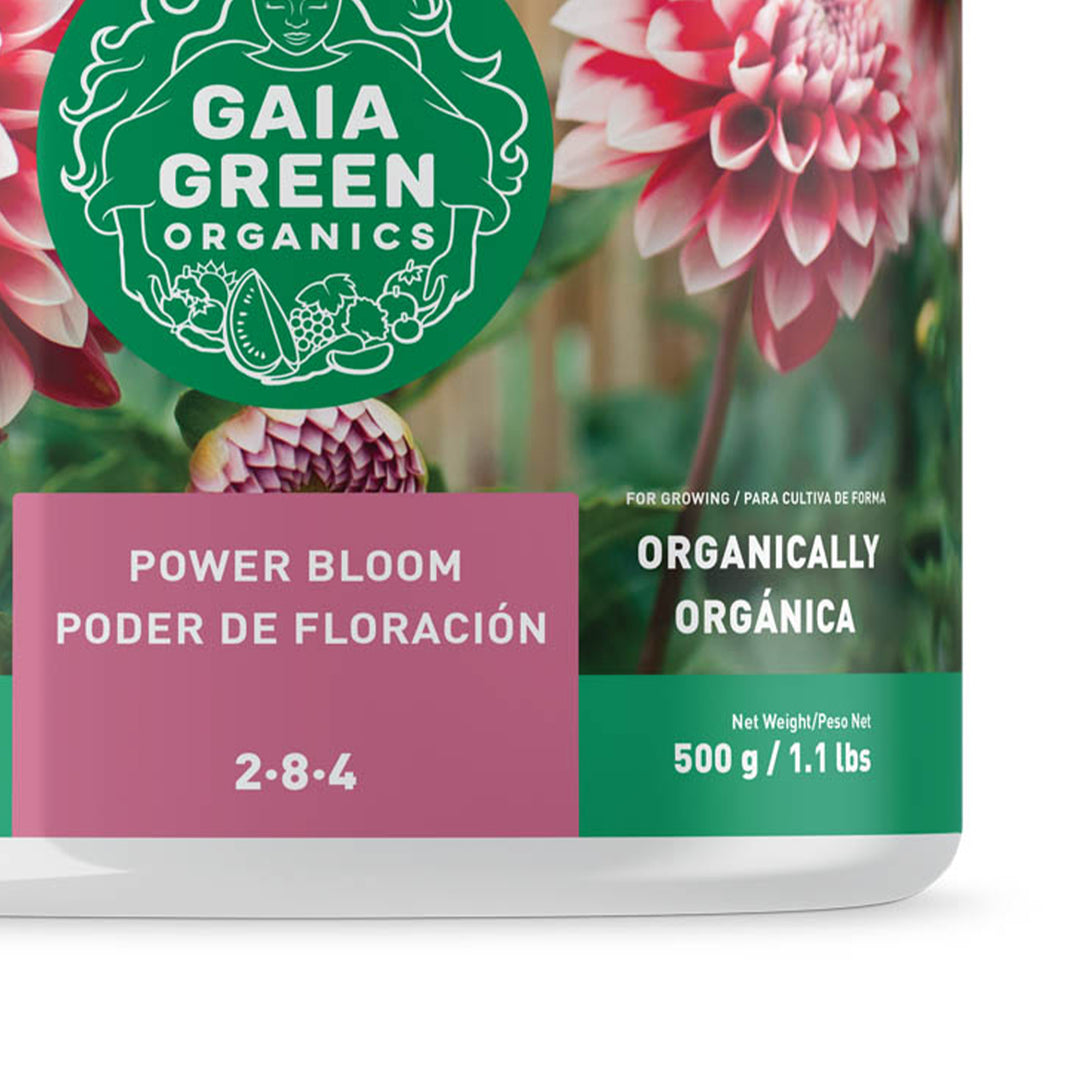 GAIA GREEN 500 G Power Bloom for Root Development, Flowering & Fruiting Plants - VMInnovations