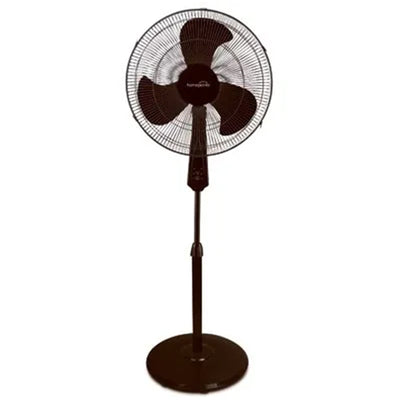 HomePointe 16" 3 Speed Tilt Head Oscillating Pedestal Standing Fan, Black (Used)