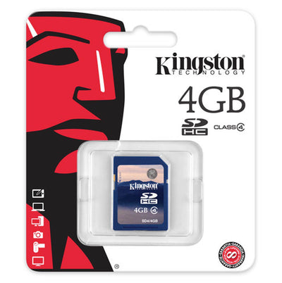 3 Kingston 4GB SD Video Picture Memory Cards - M80/M100/D55IR Trail Game Cameras